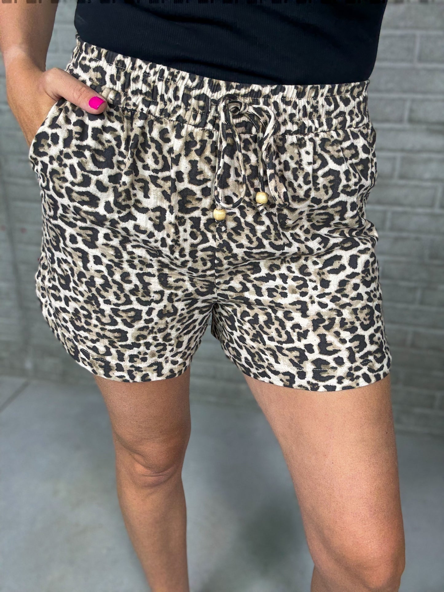 Leopard Shorts
