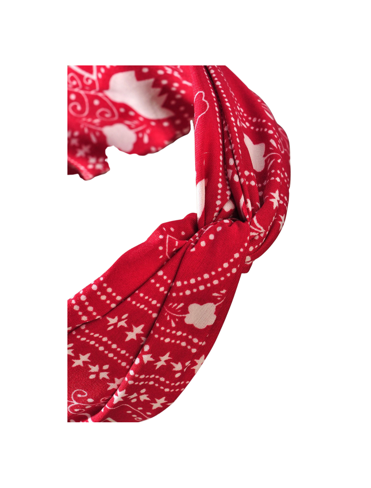 Bandanna Red Headband