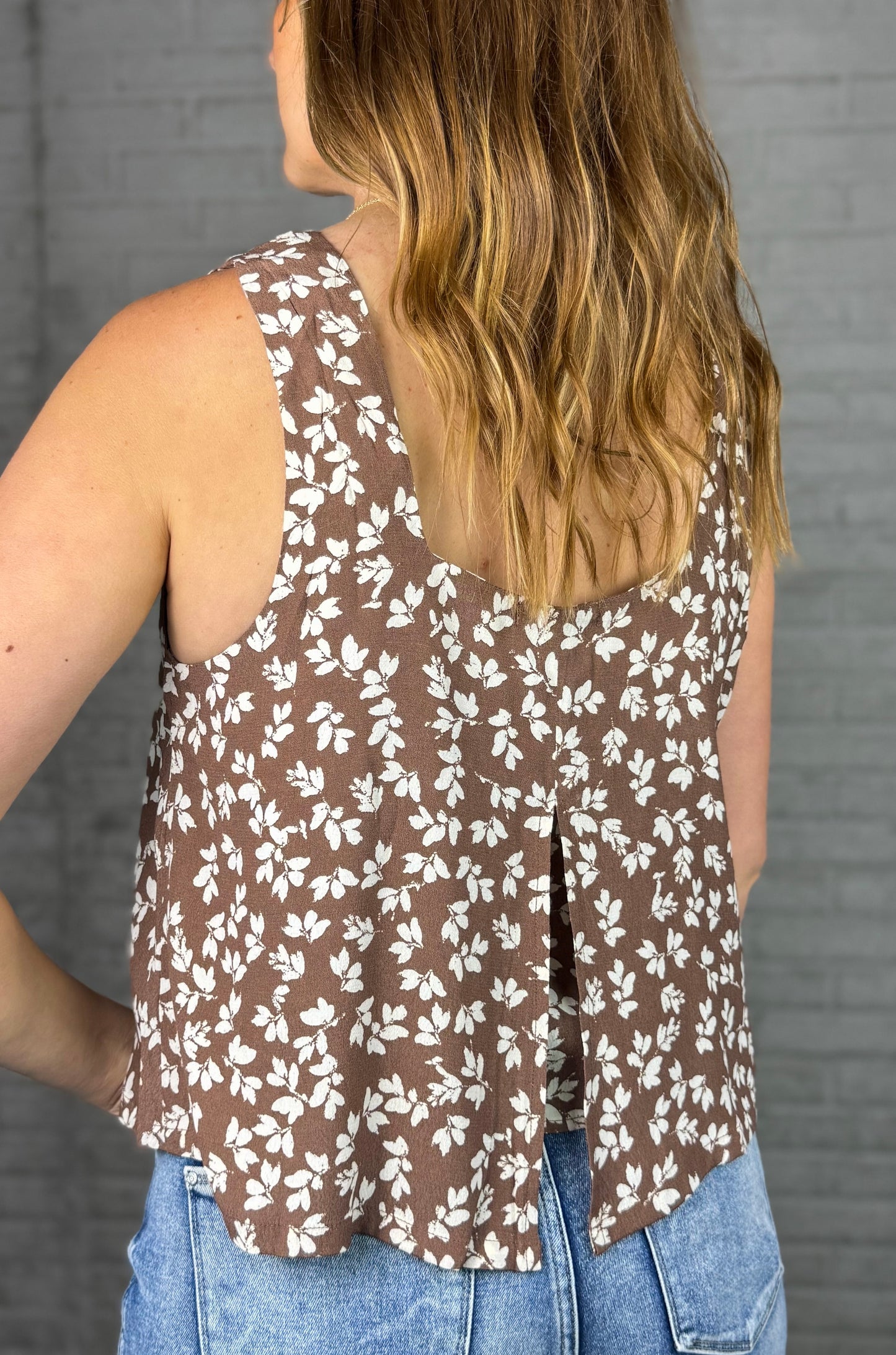 Floral Flowy Tank