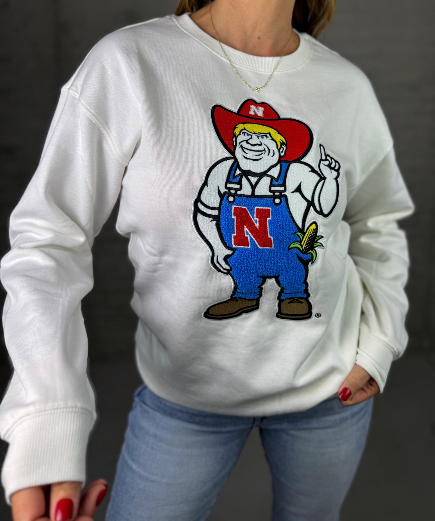 Herbie Chenille Sweatshirt