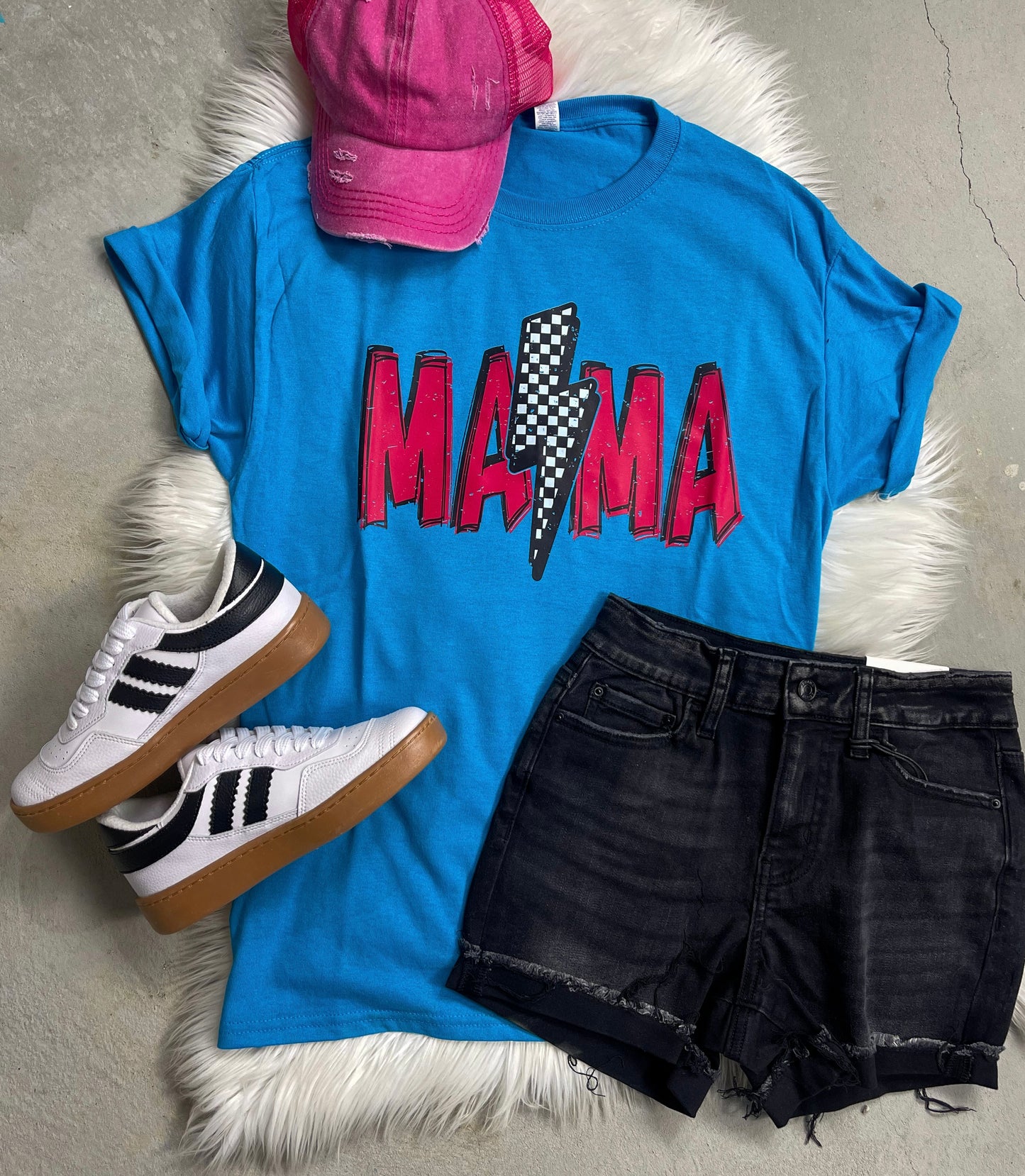 Mama Blue Tee