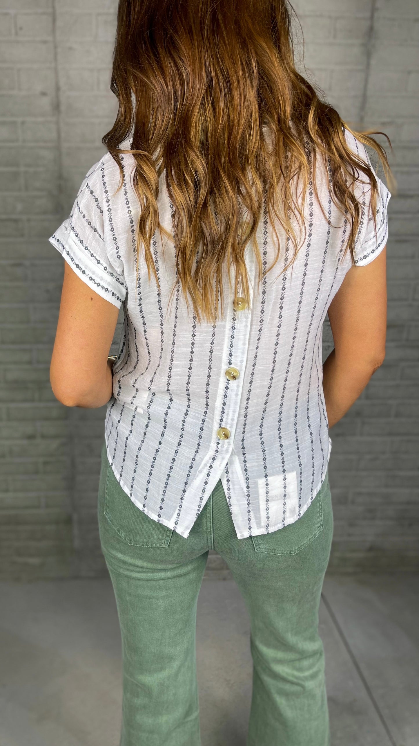 Over The Moon Ivory Blouse