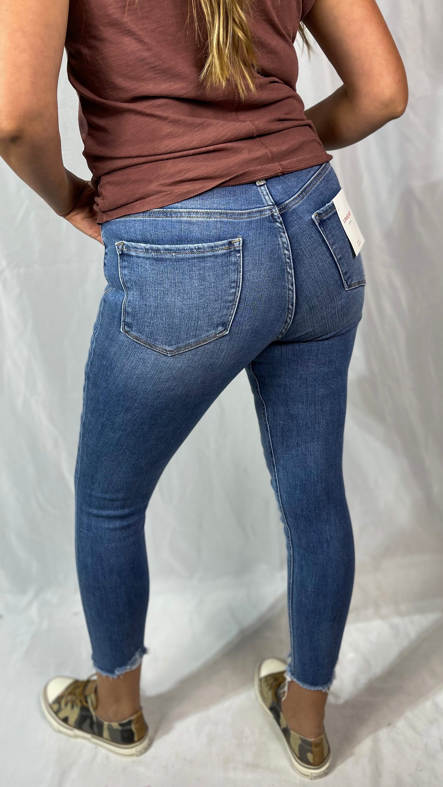 Never Forget High Rise Skinny Jean