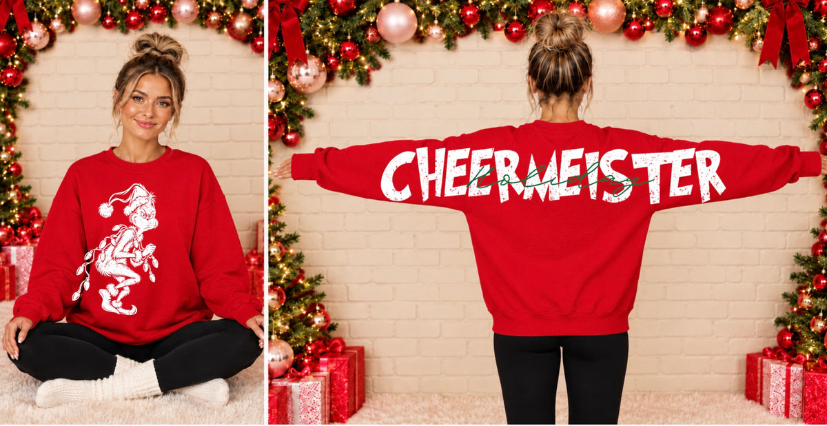 Holiday Cheermeister Red Sweatshirt