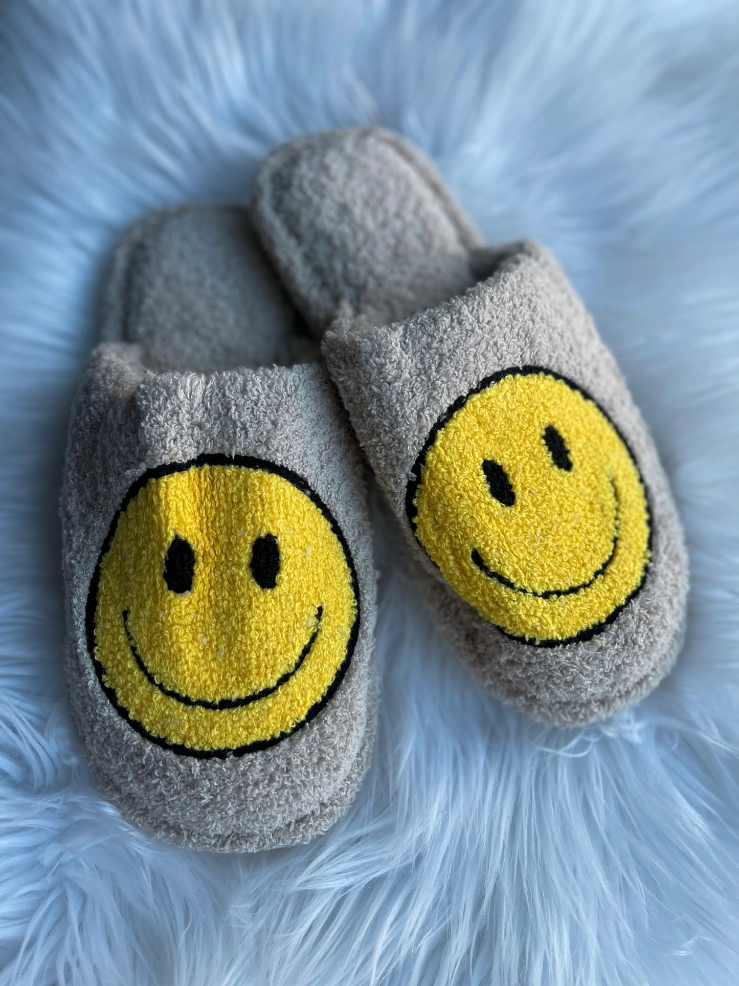 Cozy Slippers-Smiley