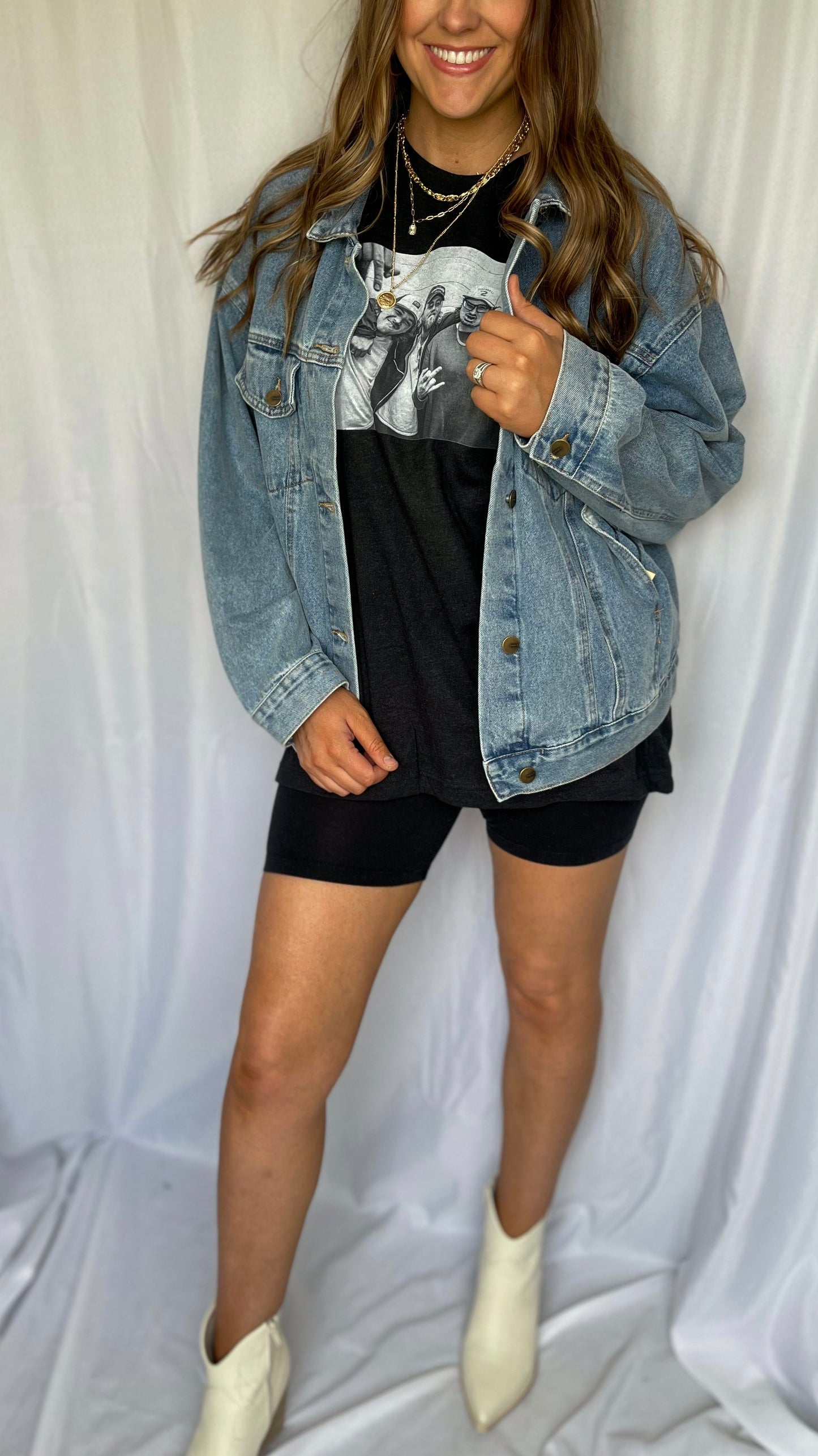 The Good Old Days Oversized Denim Jacket