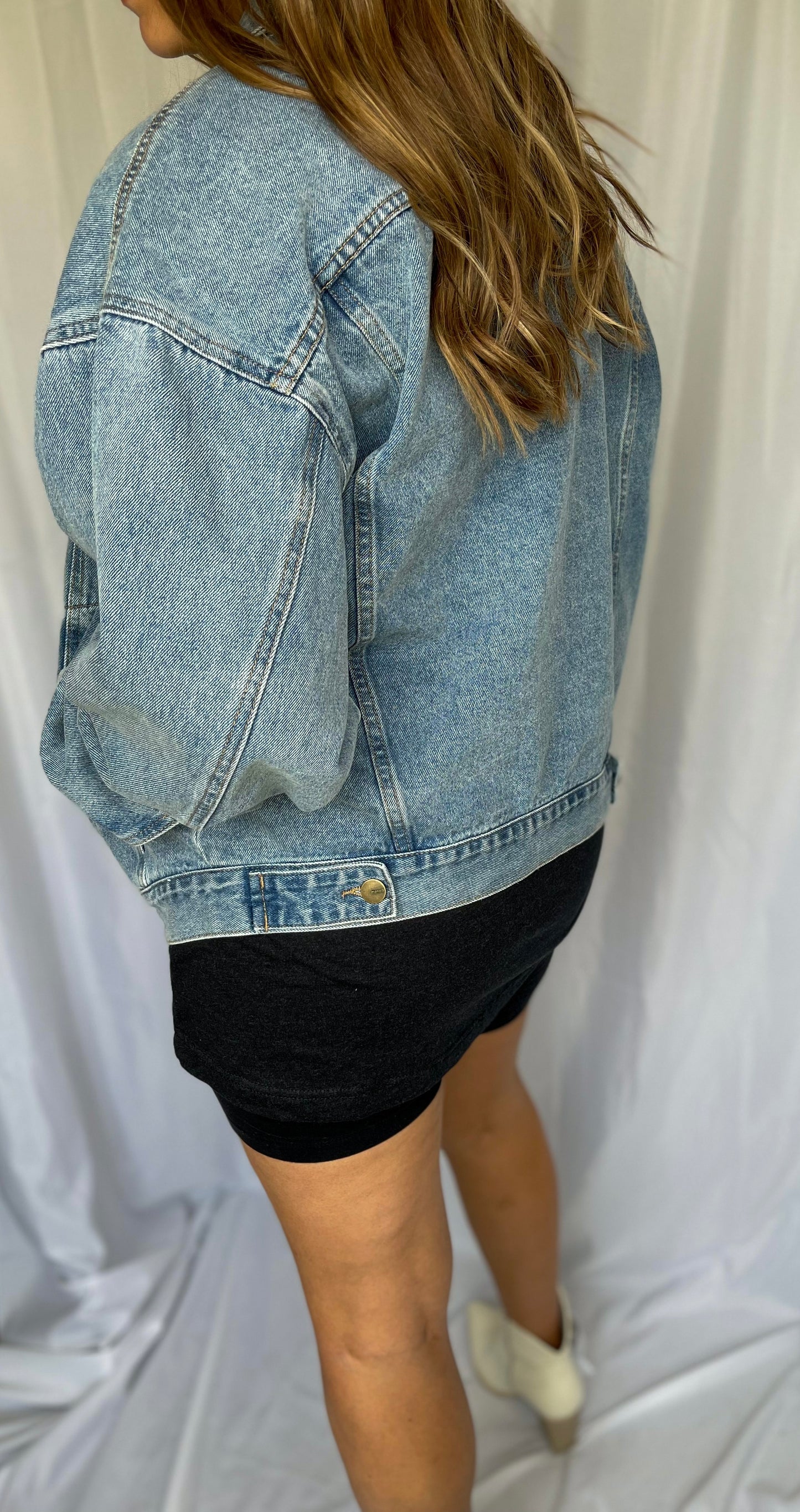 The Good Old Days Oversized Denim Jacket
