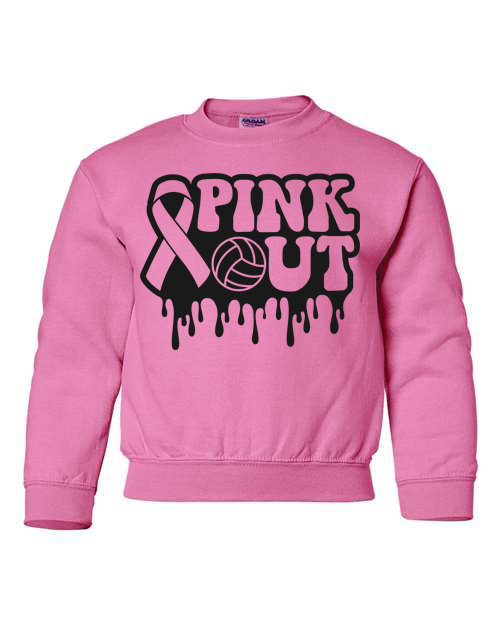 Youth Pink Volleyball Crew