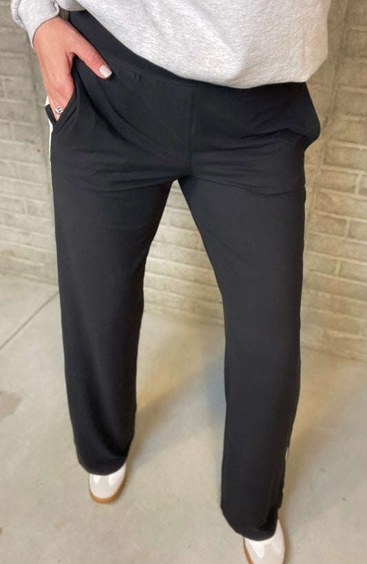 Black Buttery Soft Athletic Pants