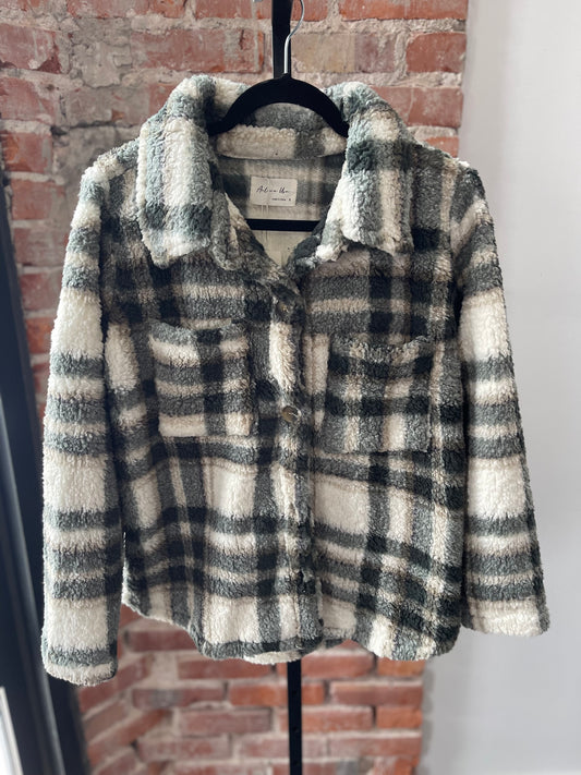 Sherpa Shacket