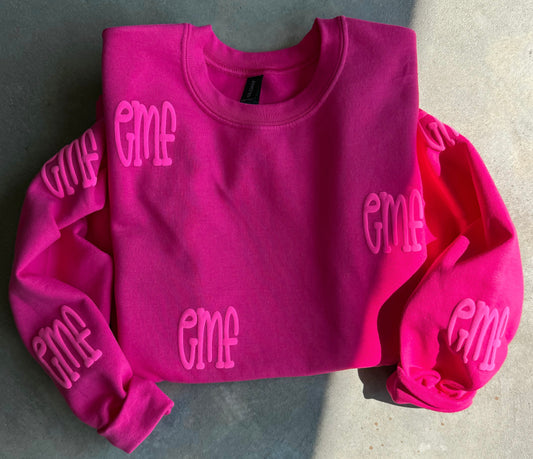 Adult Pink Puff EMF Crew