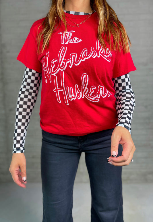 Nebraska Huskers Red Tee