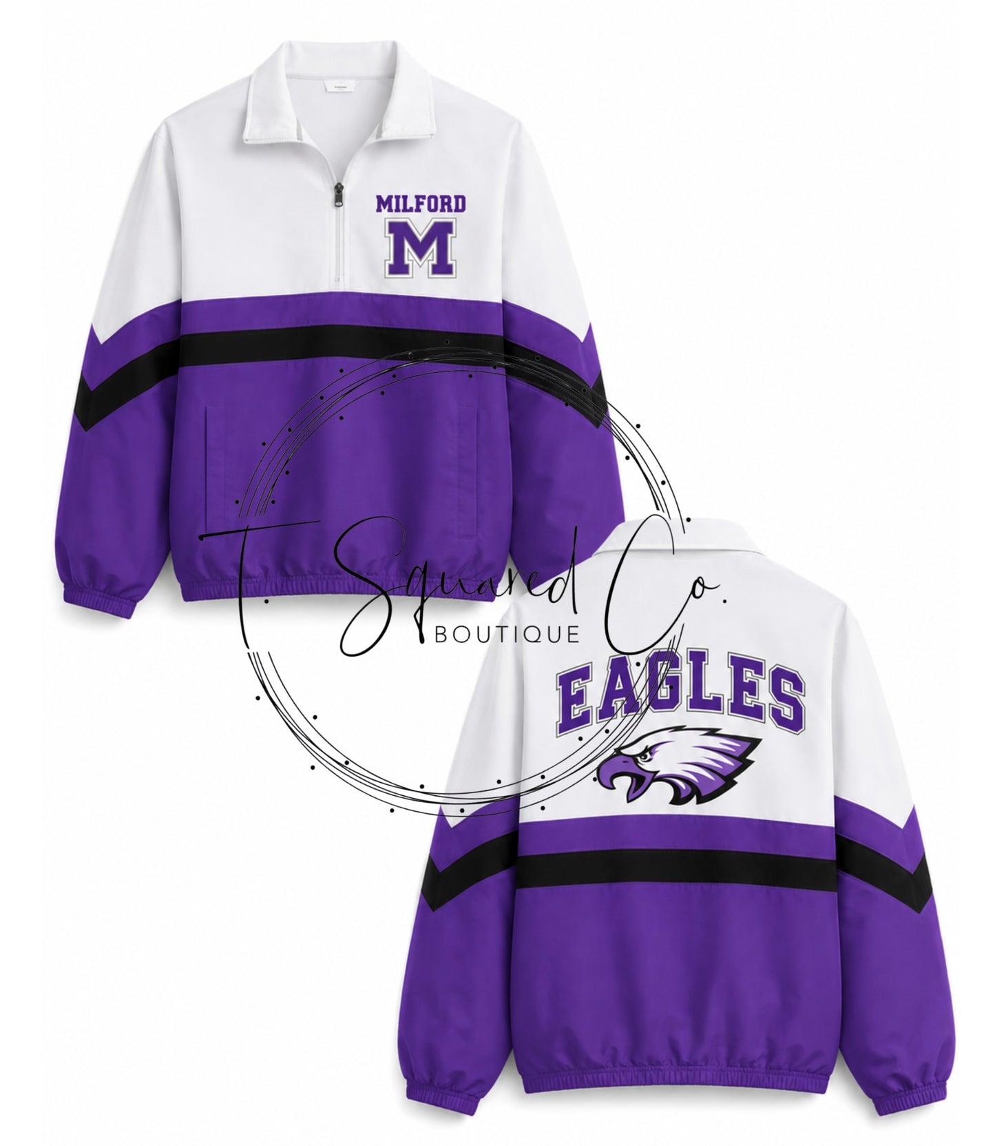 Milford Eagles Windbreaker