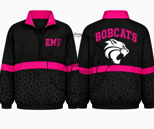 EMF Bobcats Pink Windbreaker