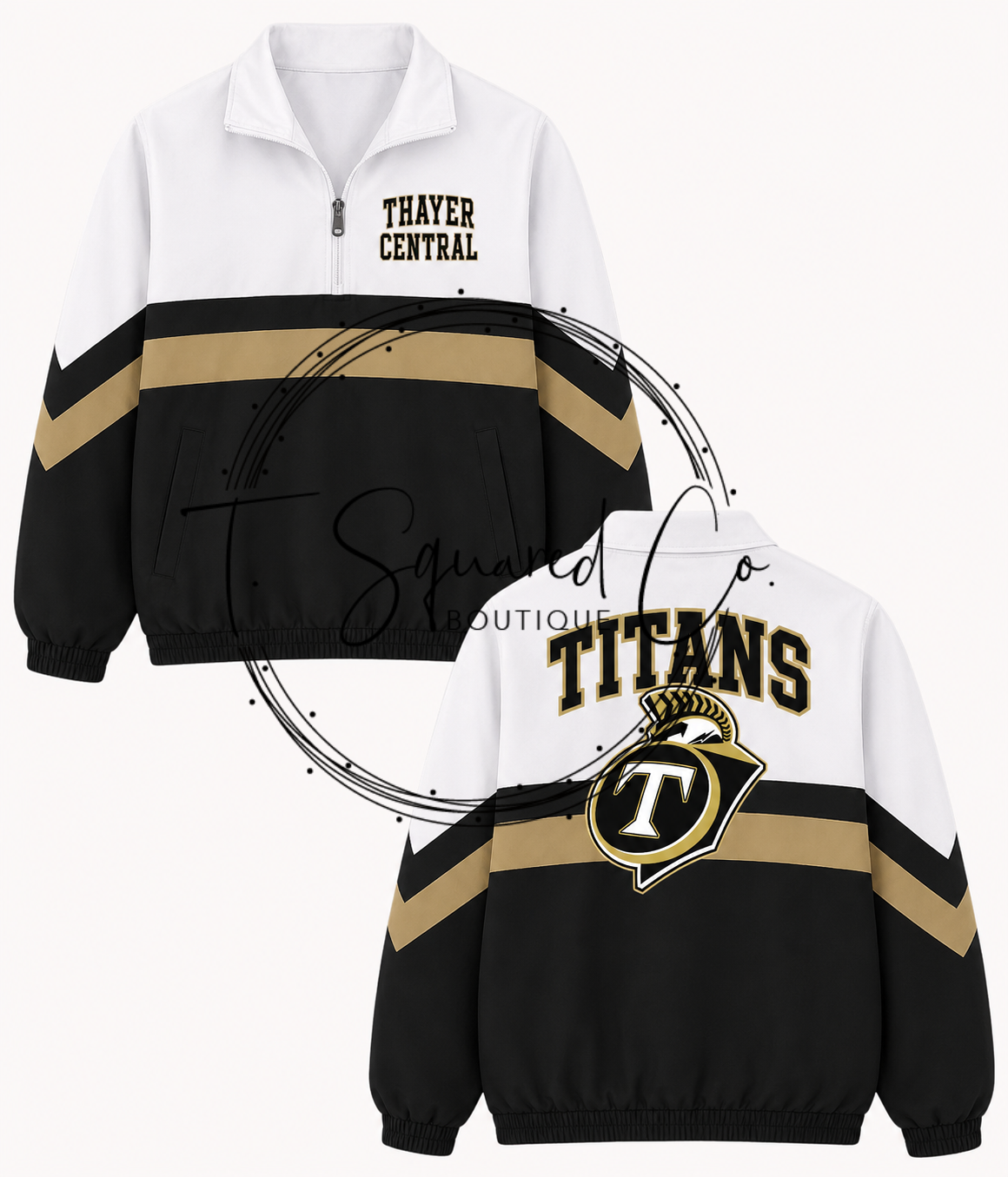 Thayer Central Titans Windbreaker