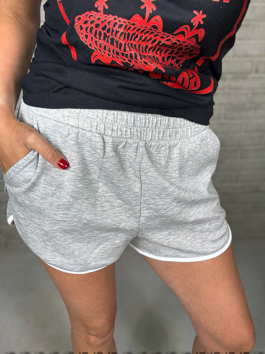 Heather Gray Scuba Shorts