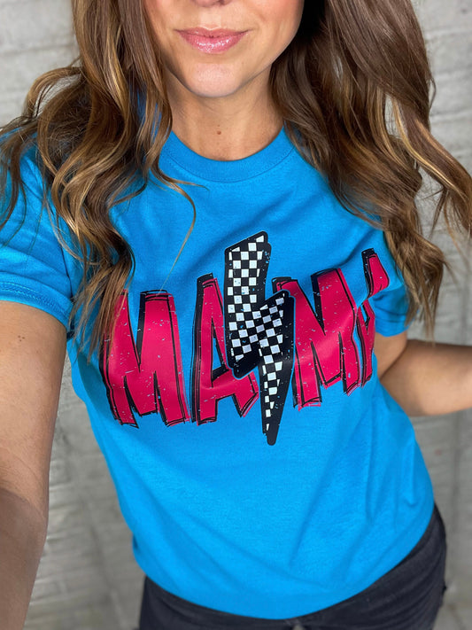 Mama Blue Tee
