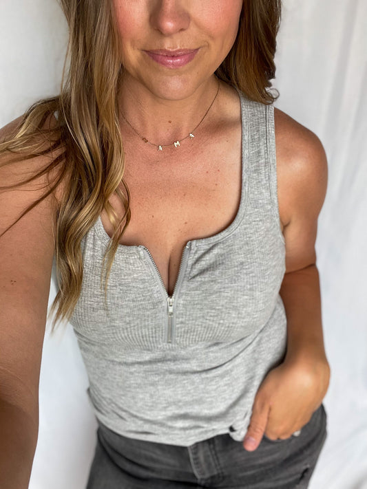 So Essential Grey Tank