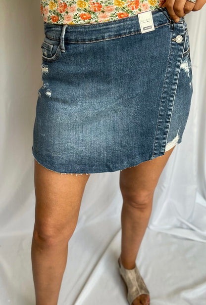 Got That Look Denim Skort