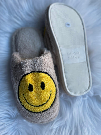 Cozy Slippers-Smiley
