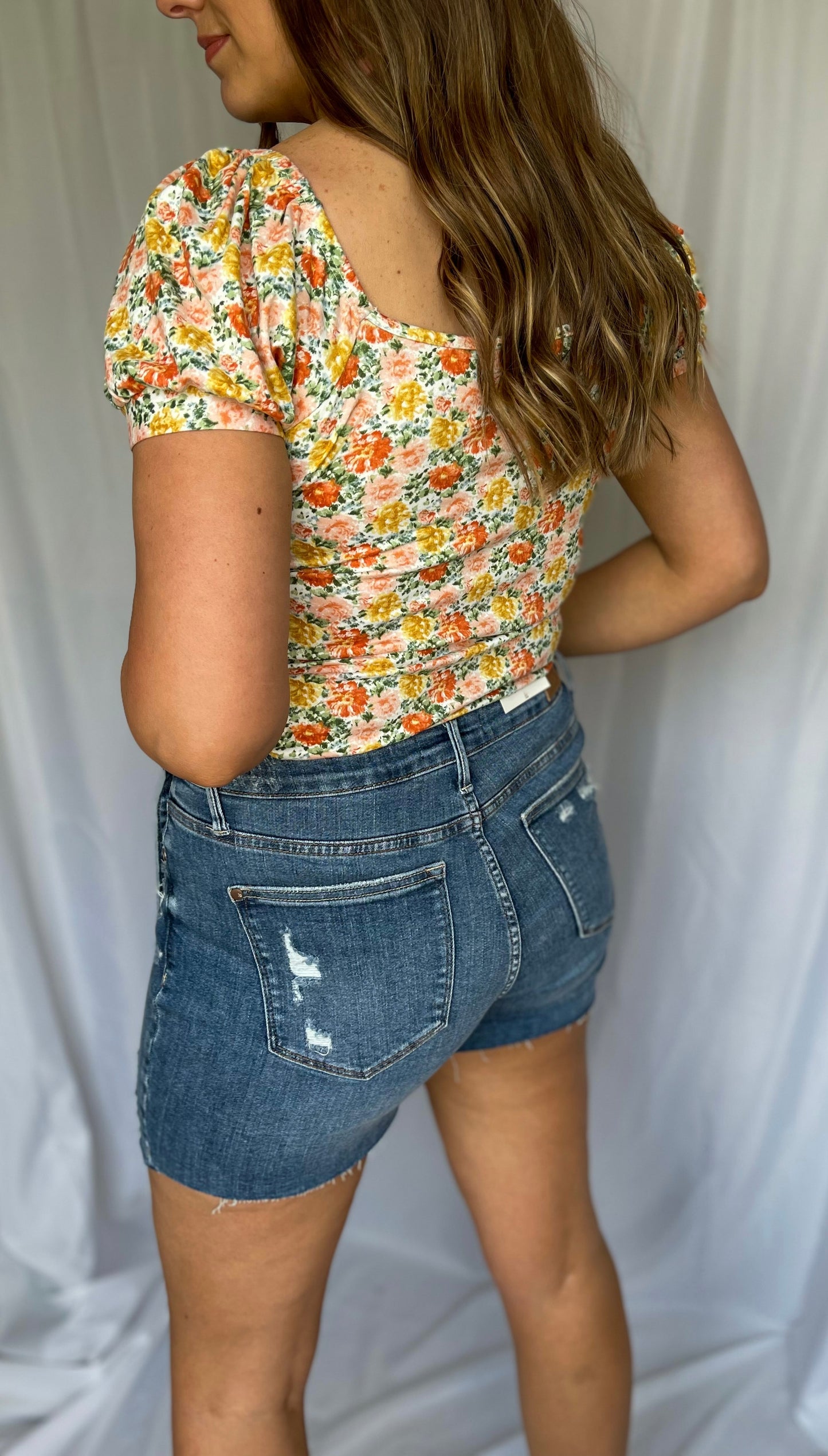 Got That Look Denim Skort